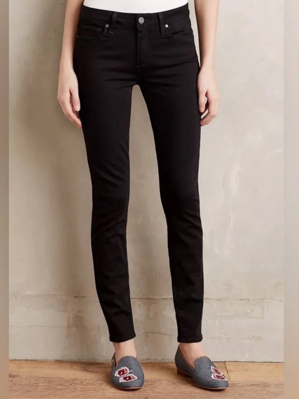 PAIGE Black “Verdugo Ultra Skinny” Jeans